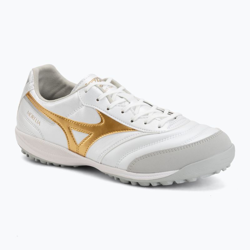 Scarpe da calcio Mizuno Morelia Sala Pro TF white/football gold/galaxy silver