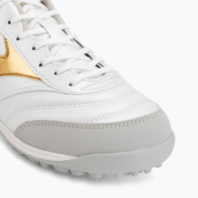 Scarpe da calcio Mizuno Morelia Sala Pro TF white/football gold/galaxy silver 7