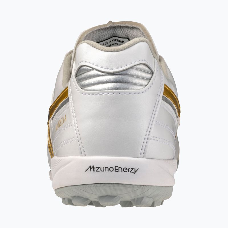 Scarpe da calcio Mizuno Morelia Sala Elite TF white/football gold/galaxy silver 3