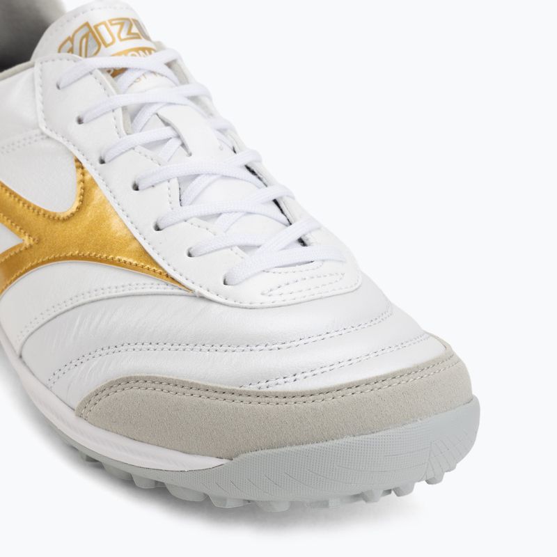 Scarpe da calcio Mizuno Morelia Sala Elite TF white/football gold/galaxy silver 7