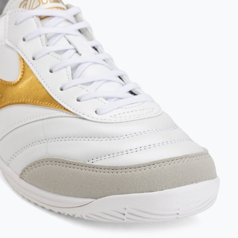 Scarpe da calcio Mizuno Morelia Sala Elite IN white/football gold/galaxy silver 7