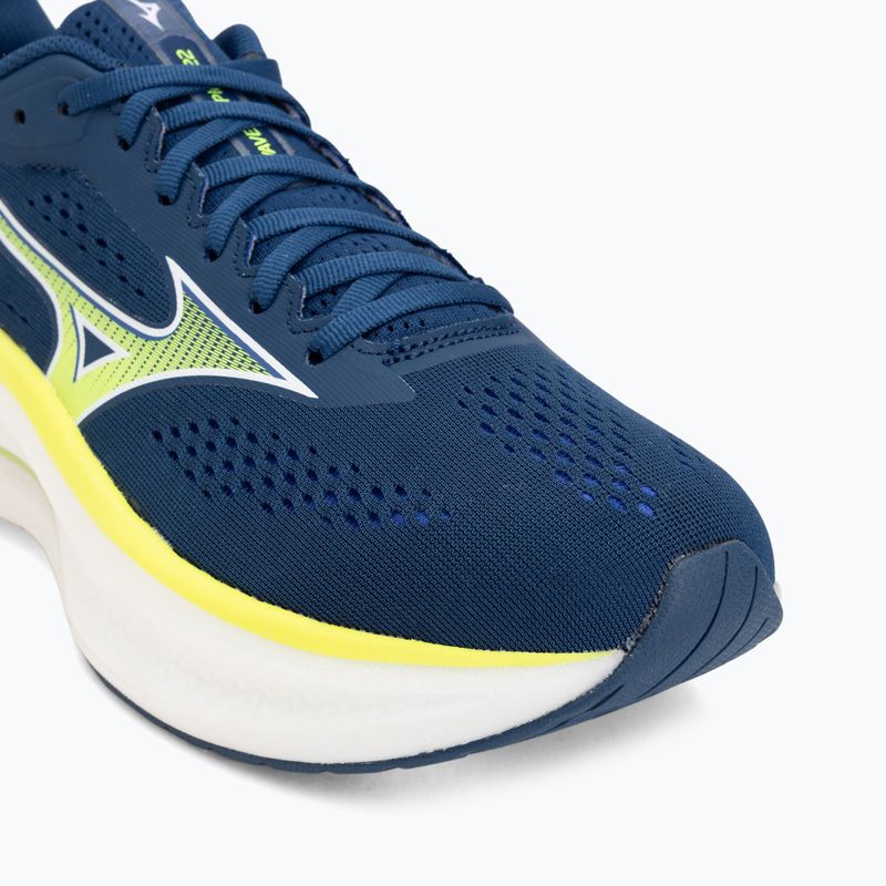 Scarpe da running uomo Mizuno Wave Inspire 22 estate blue/lightning yellow 7