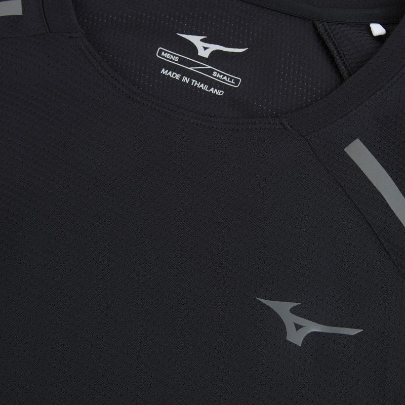 Canotta running uomo Mizuno Active DryAeroFlow Tank Top black 3