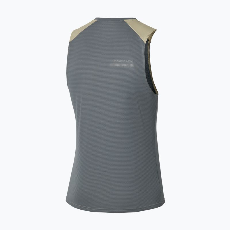Canotta running uomo Mizuno Active DryAeroFlow Tank Top elm 2