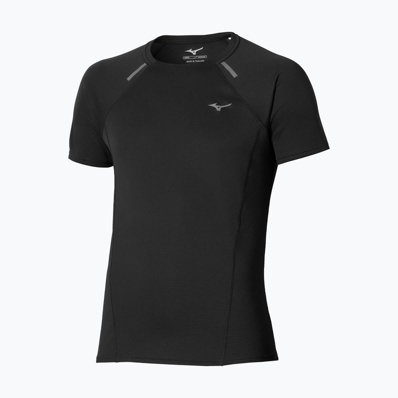 Maglia running uomo Mizuno Active DryAeroFlow Tee black 2