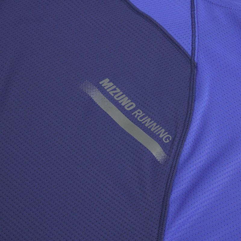Maglia running uomo Mizuno Active DryAeroFlow Tee dazzling blue 4