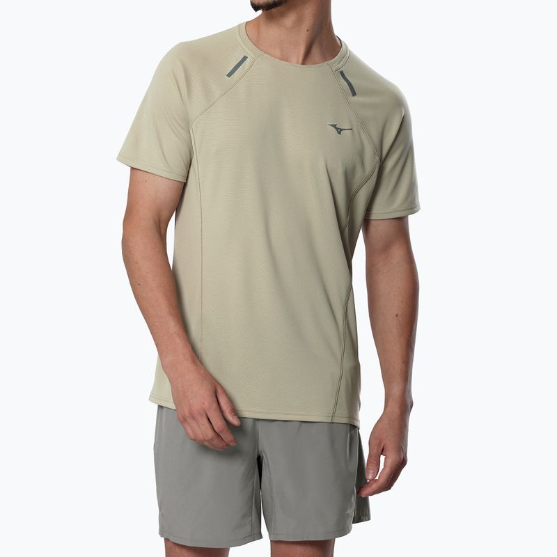 Maglia da running uomo Mizuno Active DryAeroFlow Tee elm