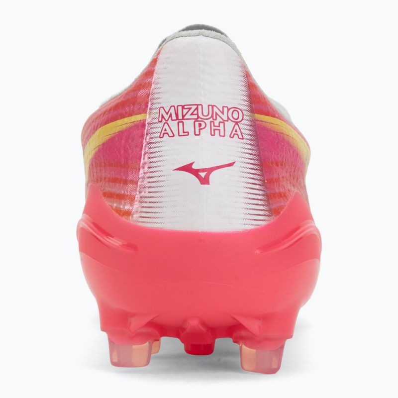 Scarpe da calcio Mizuno Alfa III Elite AG white/fuchsia purple 6