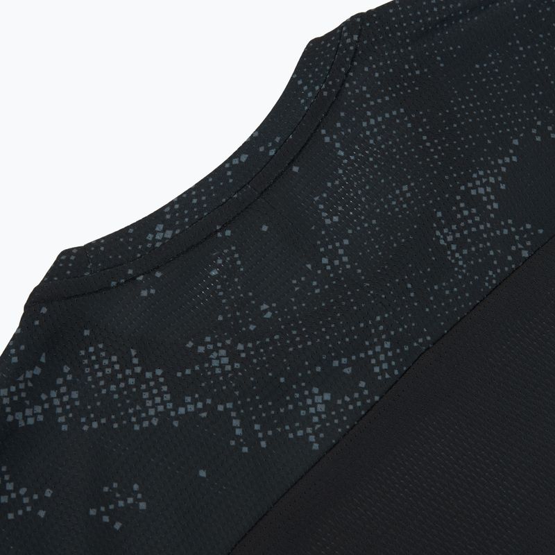 Maglia da running uomo Mizuno Active DryAeroFlow Graphic black/gray 4