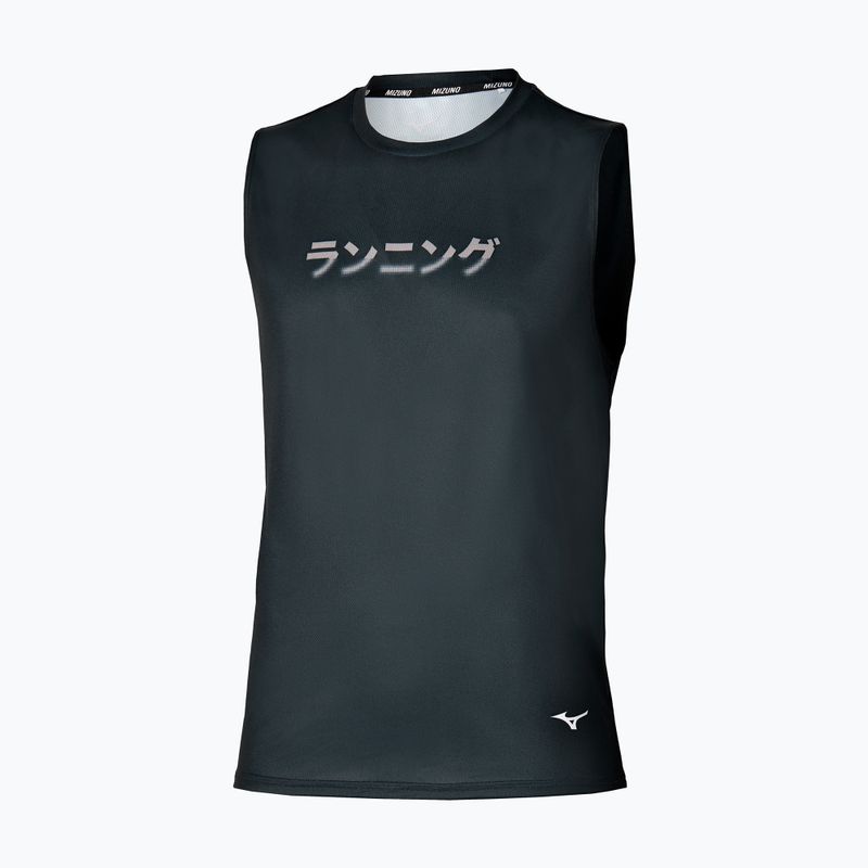 Maglia da corsa da uomo Mizuno Core Graphic Sleeveless black 2