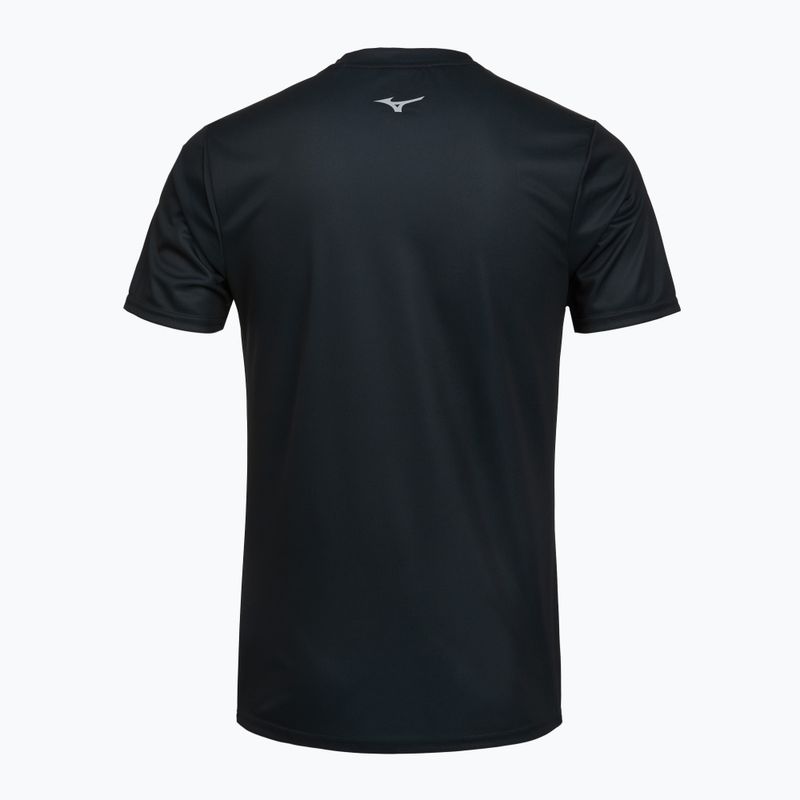 Maglia da running uomo Mizuno Core Graphic Tee black 2
