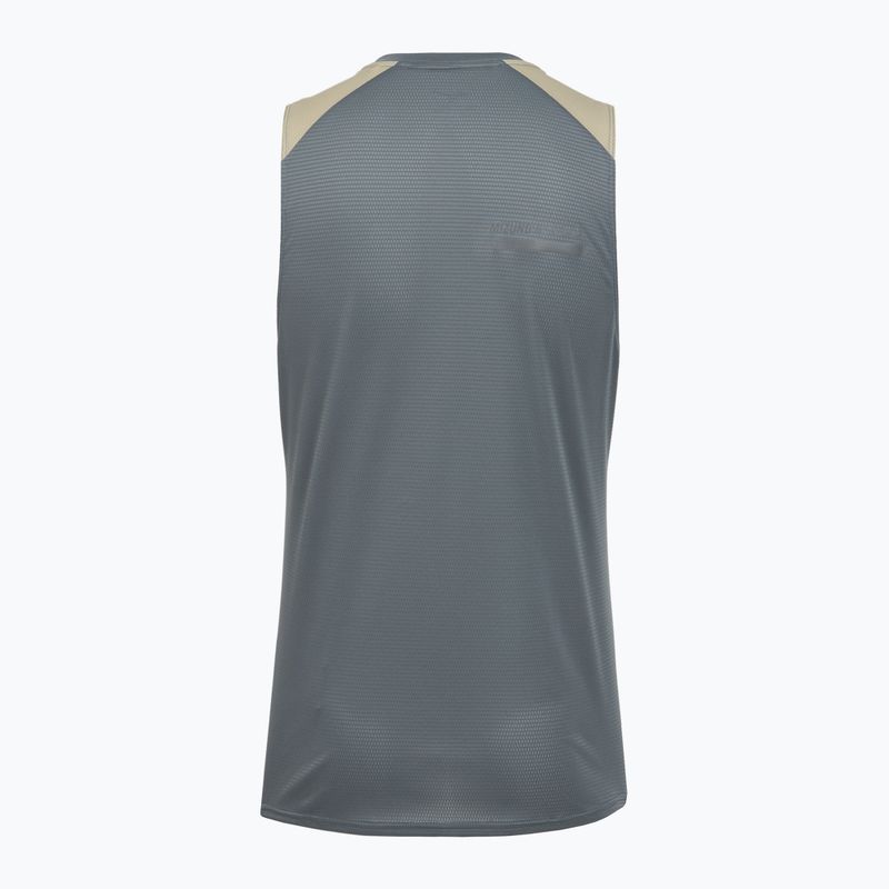 Canotta da running uomo Mizuno Active DryAeroFlow Graphic Tank Top lava smoke 2