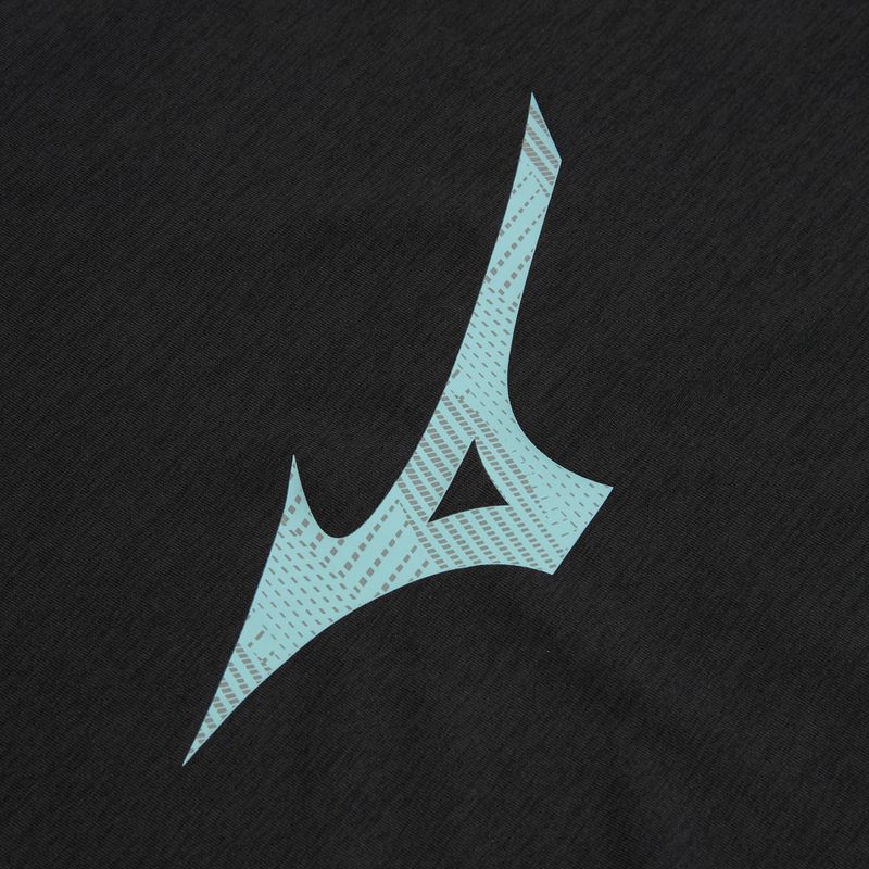 T-shirt running uomo Mizuno Core Runbird Tee black 3