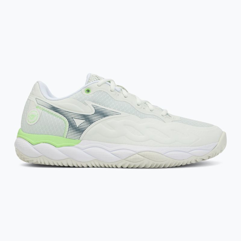 Scarpe da padel da donna Mizuno Wave Enforce Court Padel phantom green/white/glowing ap 2