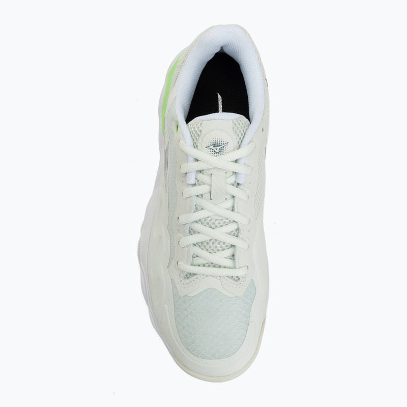 Scarpe da padel da donna Mizuno Wave Enforce Court Padel phantom green/white/glowing ap 5