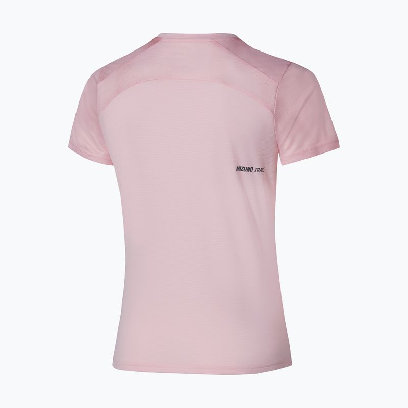 T-shirt running donna Mizuno Trail Graphic Tee pinkesque 2