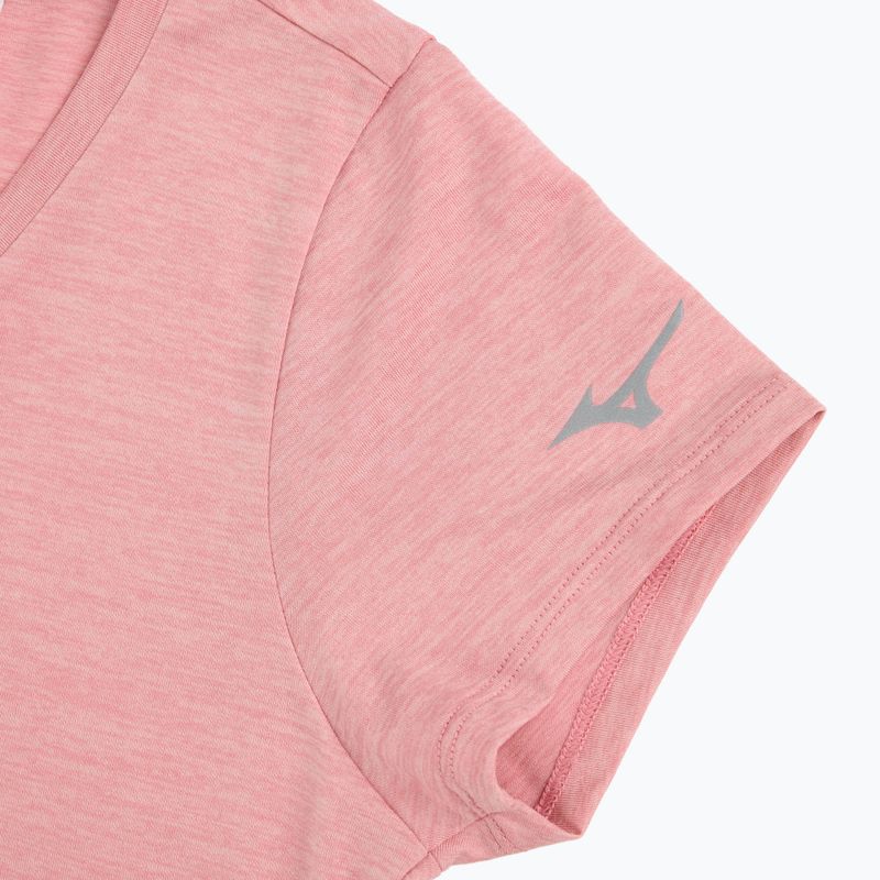 Maglia da running donna Mizuno Core Runbird Tee rose elegance 4