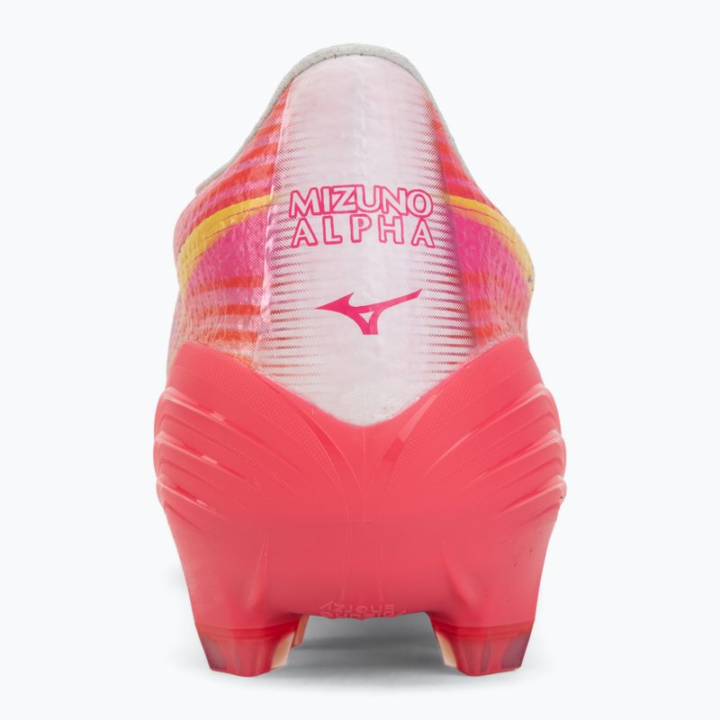 Scarpe da calcio Mizuno Alpha III Japan FG white/fuchsia purple 6