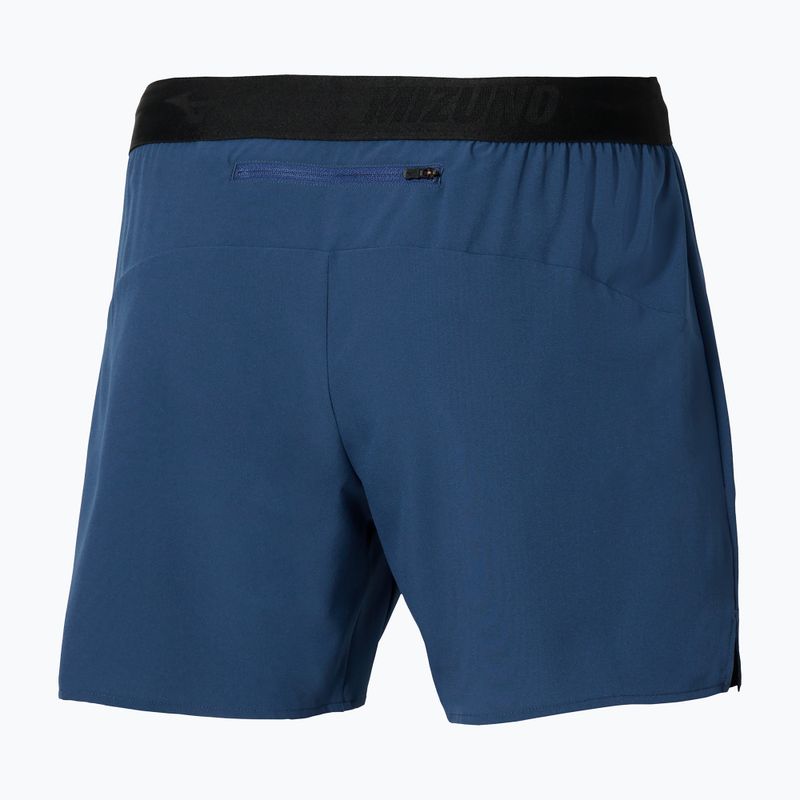 Pantaloncini da running uomo Mizuno Core 5.5 estate blue 3