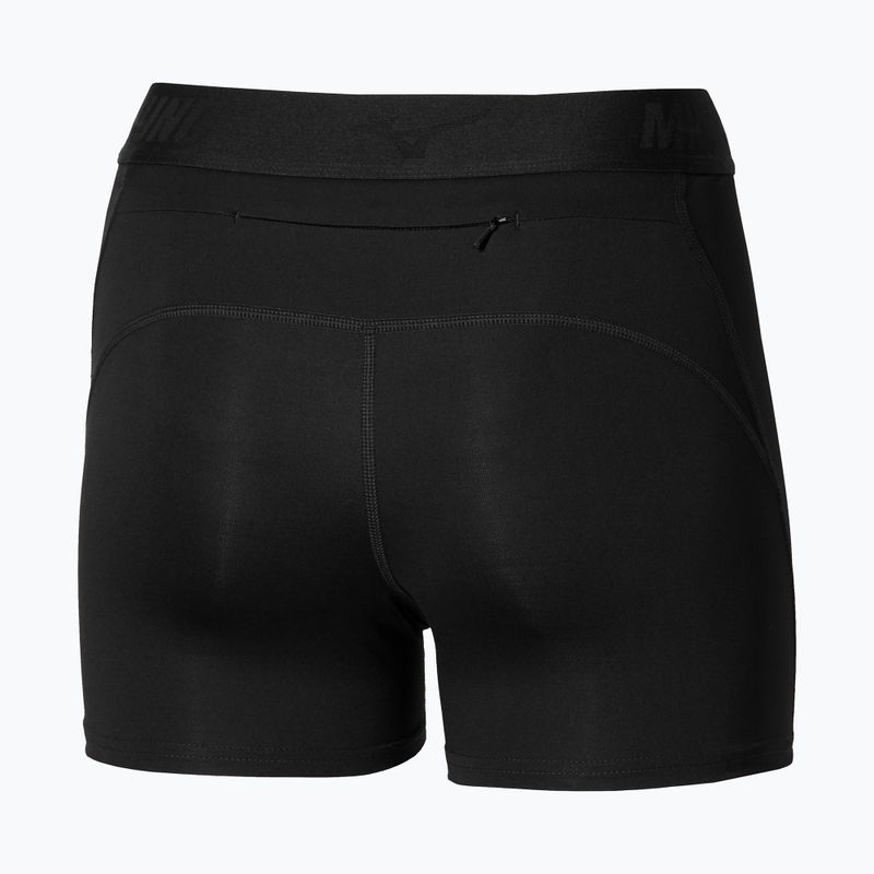 Pantaloncini running donna Mizuno Core Impulse Short black 3