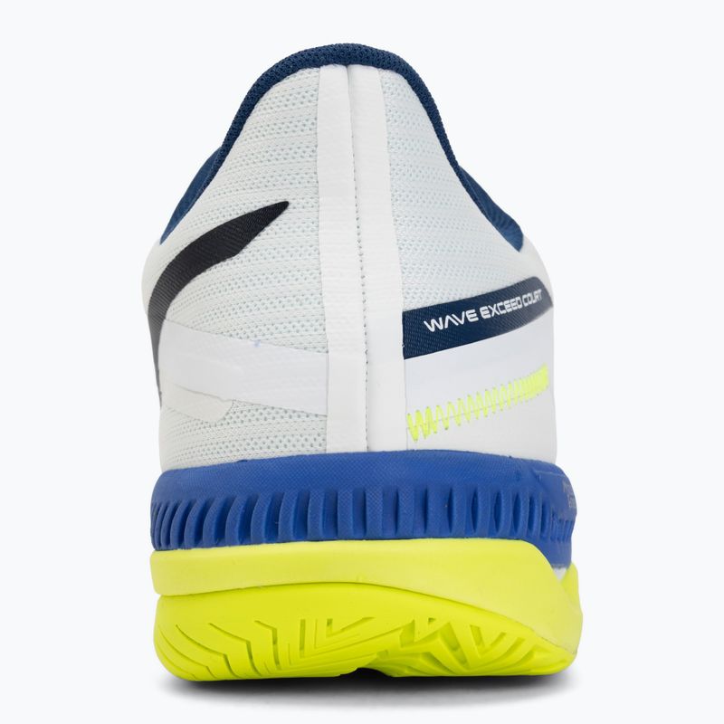 Scarpe da tennis Mizuno Wave Exceed Court AC white/dazzling blue/lightning 6