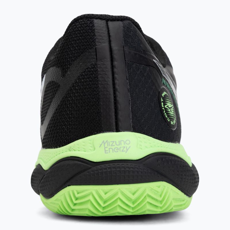 Scarpe da padel Mizuno Wave Enforce Court Padel black/foliage green/glowing ap 6