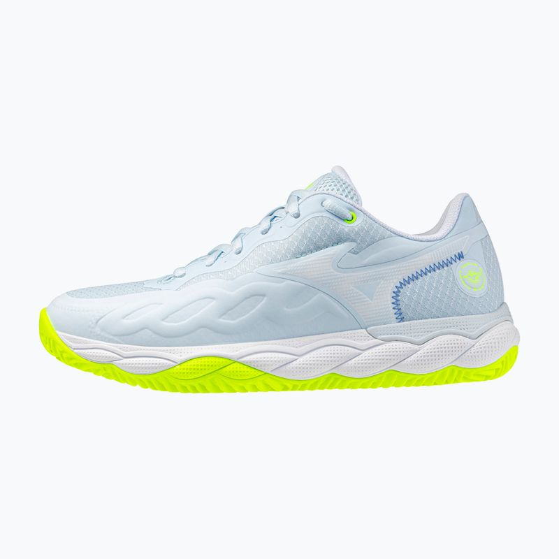 Scarpe da tennis da donna Mizuno Wave Enforce Court CC W ice water/lightning yellow/ancient 2