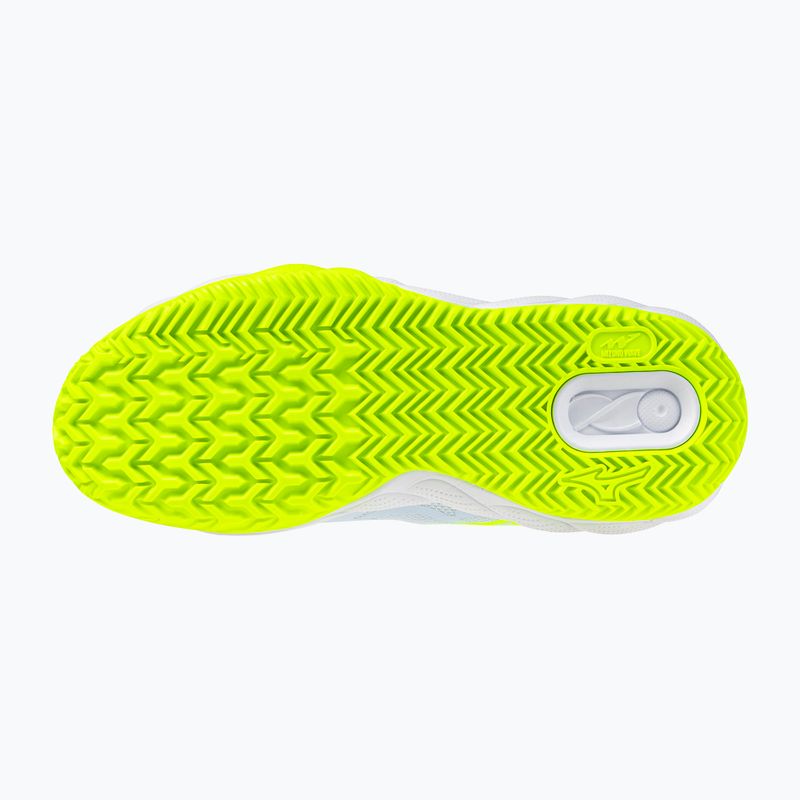 Scarpe da tennis da donna Mizuno Wave Enforce Court CC W ice water/lightning yellow/ancient 4