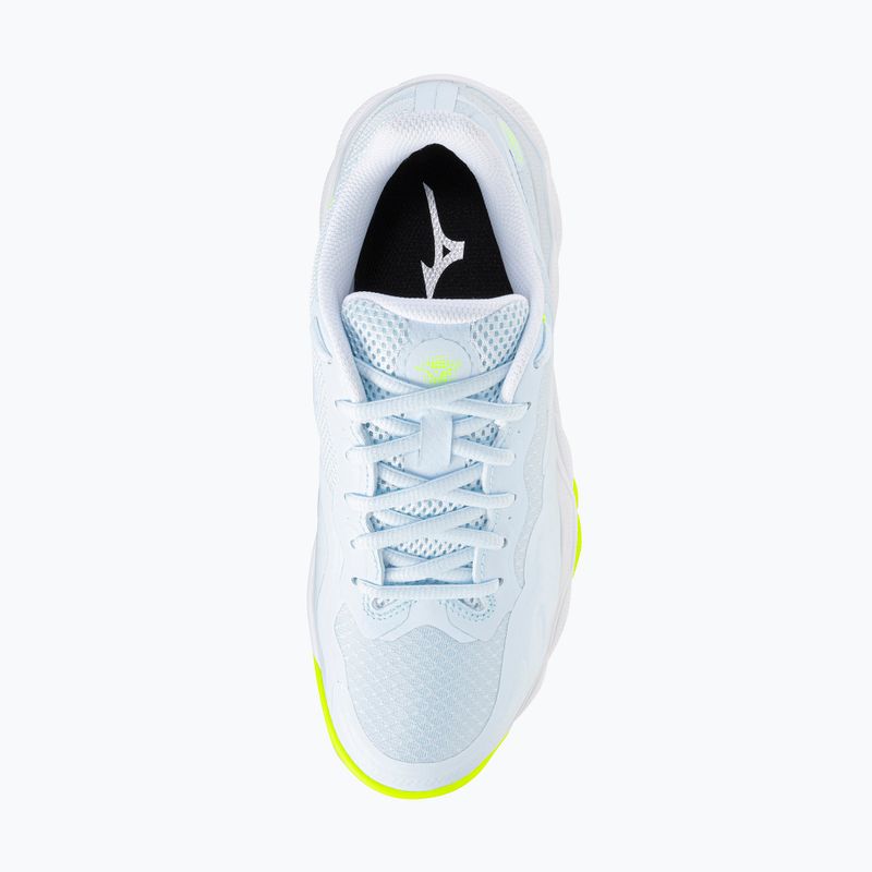 Scarpe da tennis da donna Mizuno Wave Enforce Court CC W ice water/lightning yellow/ancient 5