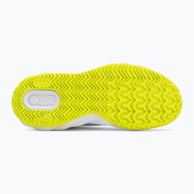 Scarpe da tennis da donna Mizuno Wave Enforce Court CC W ice water/lightning yellow/ancient 4