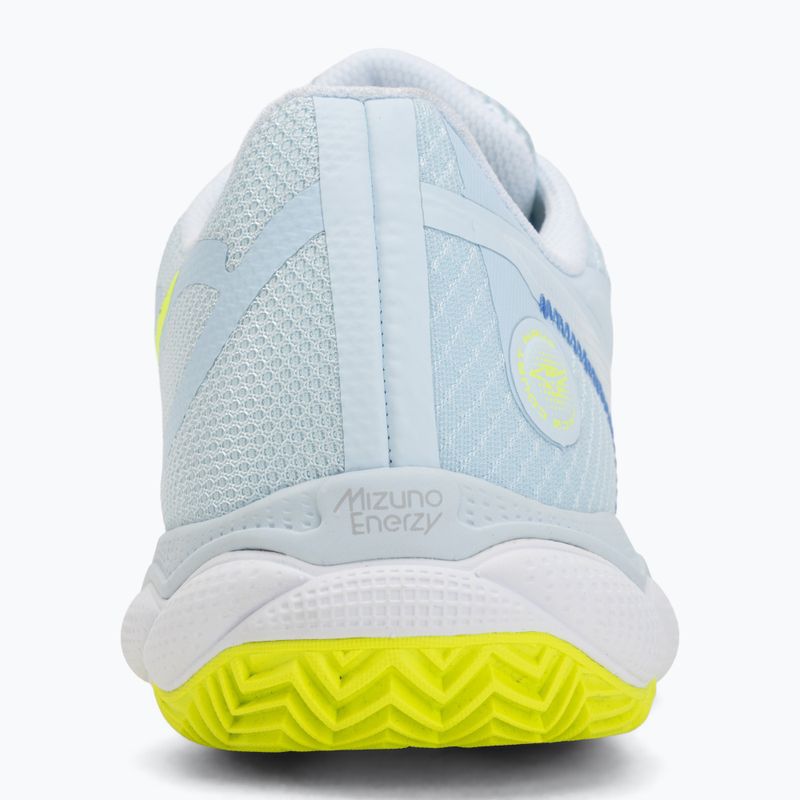 Scarpe da tennis da donna Mizuno Wave Enforce Court CC W ice water/lightning yellow/ancient 6