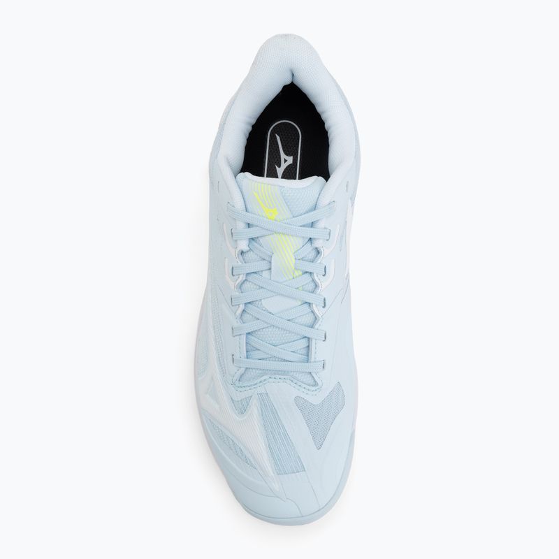 Scarpe da tennis da donna Mizuno Wave Exceed Court CC W ice water/lightning yellow/anc 5