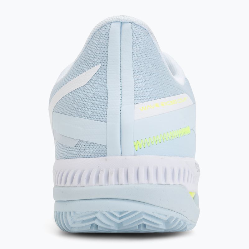 Scarpe da tennis da donna Mizuno Wave Exceed Court CC W ice water/lightning yellow/anc 6