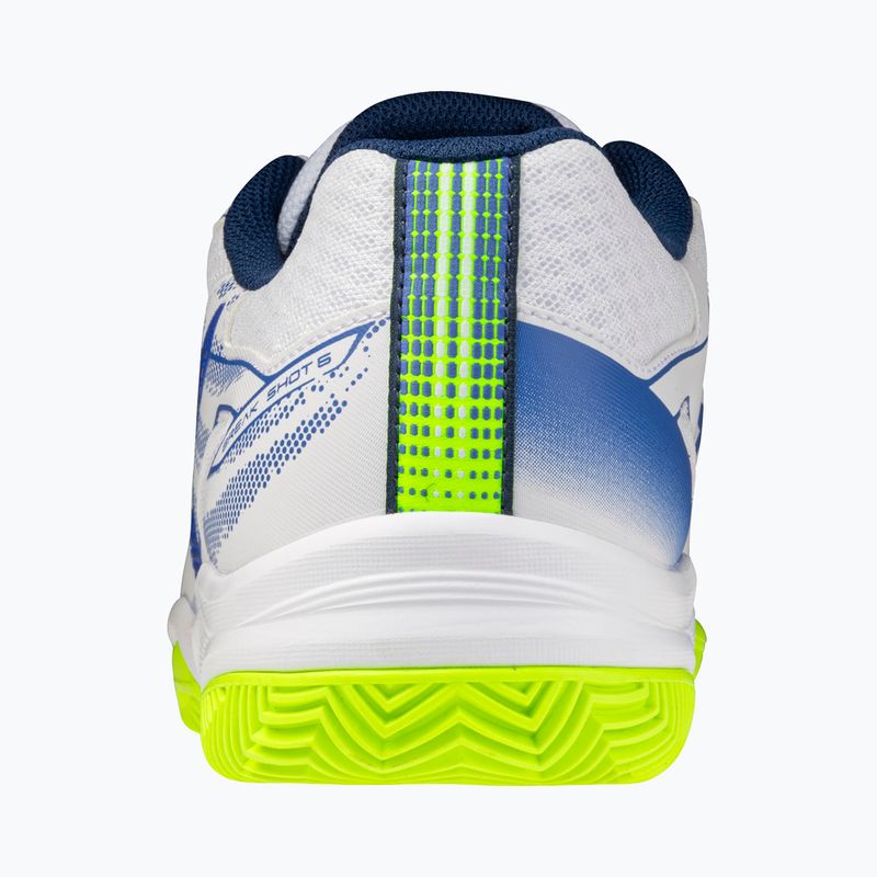Scarpe da tennis da uomo Mizuno Break Shot 5 CC white/dazzling blue/lightning 3