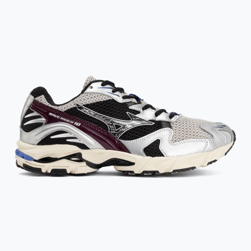 Scarpe Mizuno Wave Rider 10 harbor mist/black/fig 2