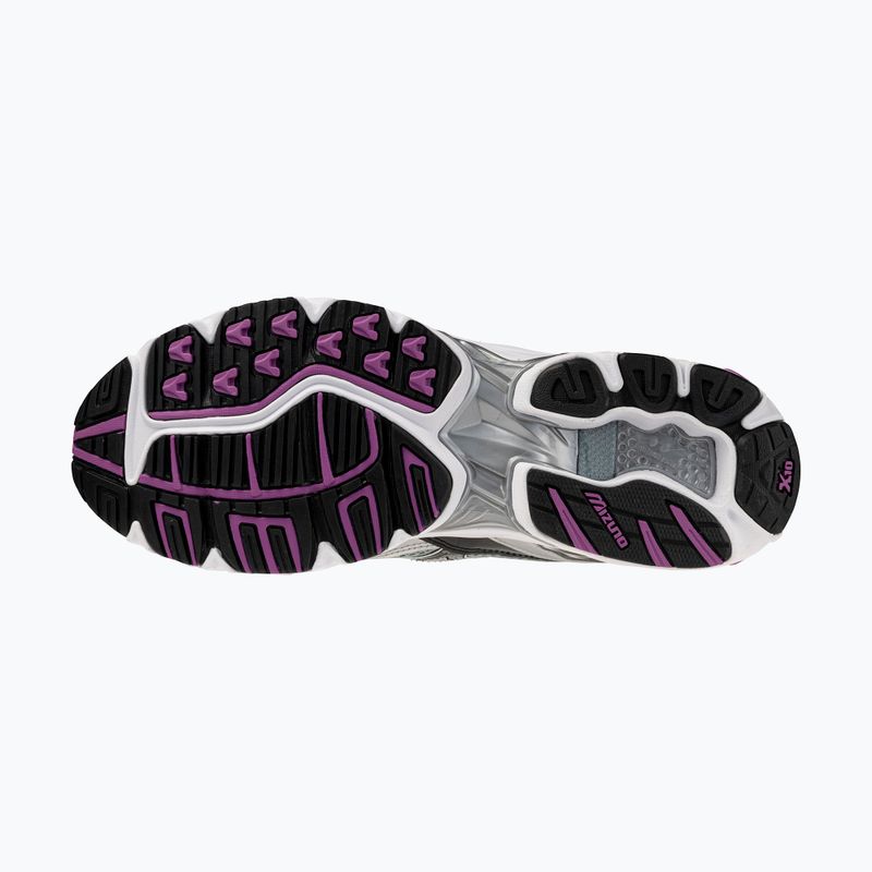 Scarpe Mizuno Wave Rider 10 snow white/black/slate 4