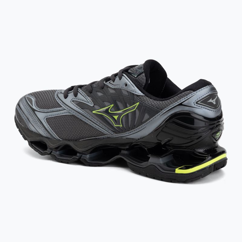 Scarpe Mizuno Wave Prophecy LS iron gate/iron gate/lightning yellow 3