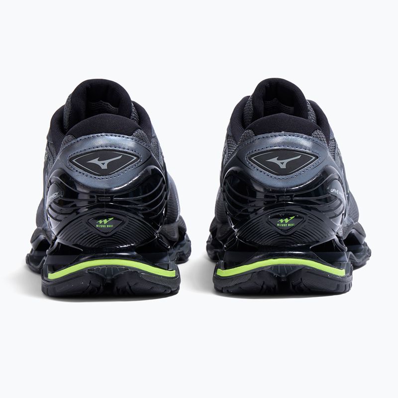 Scarpe Mizuno Wave Prophecy LS iron gate/iron gate/lightning yellow 3