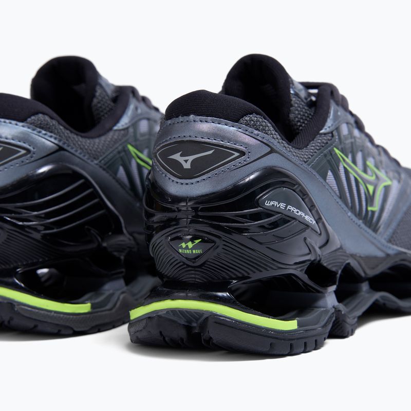 Scarpe Mizuno Wave Prophecy LS iron gate/iron gate/lightning yellow 4