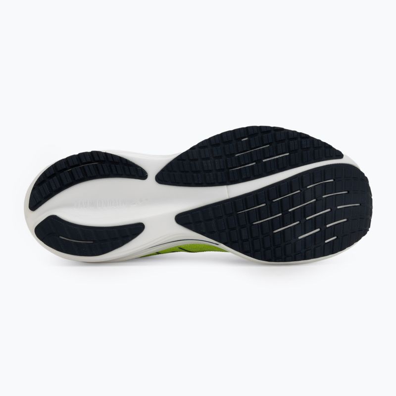 Scarpe da running uomo Mizuno Wave Rider 29 lightning yellow/estate blue 4