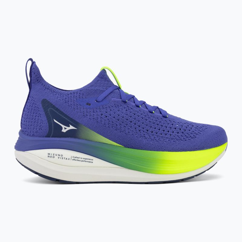 Scarpe da running uomo Mizuno Neo Vista 2 dazzling blue/white/lightning yellow 2