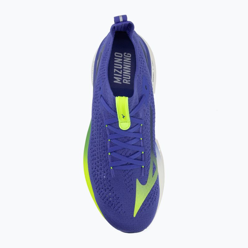 Scarpe da running uomo Mizuno Neo Vista 2 dazzling blue/white/lightning yellow 5