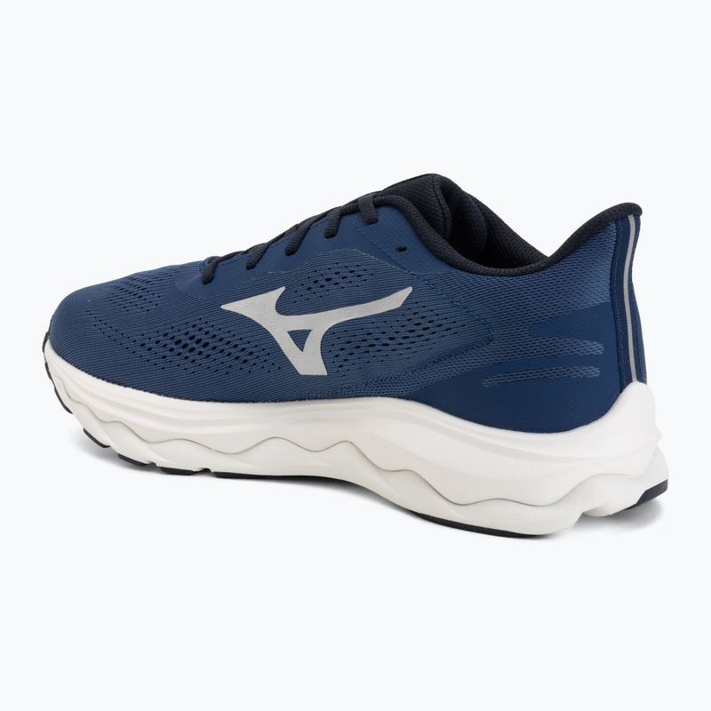 Scarpe da running uomo Mizuno Wave Serene 2 estate blue/silver/lightning yellow 3