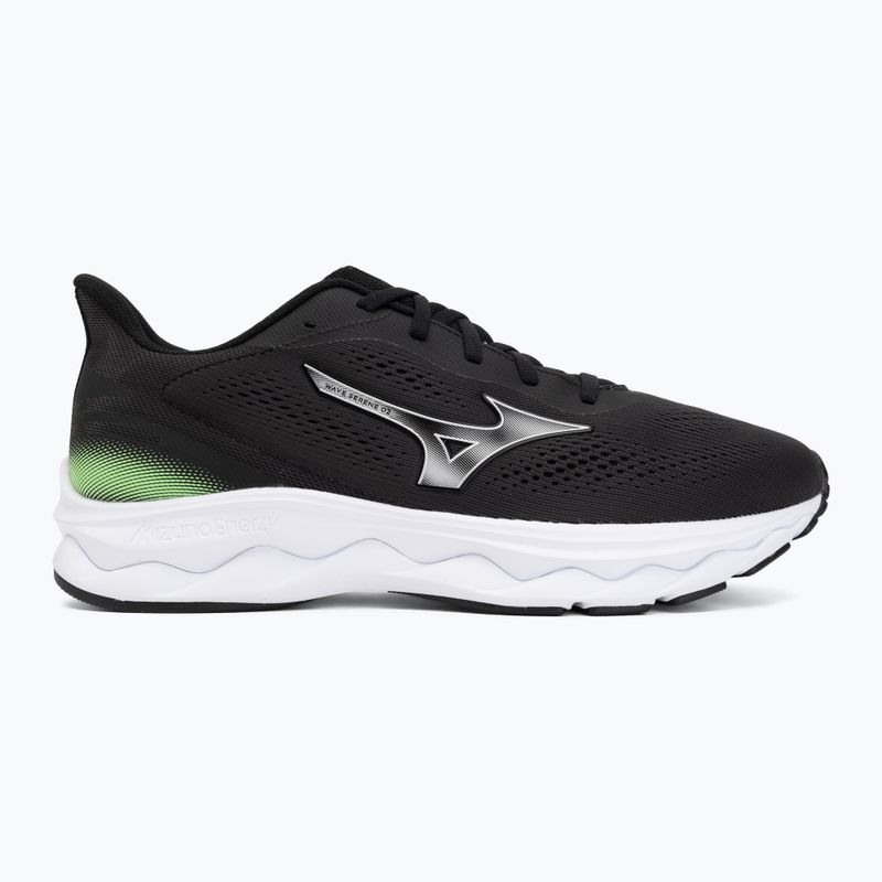 Scarpe da running uomo Mizuno Wave Serene 2 black/silver/glowing apple 3
