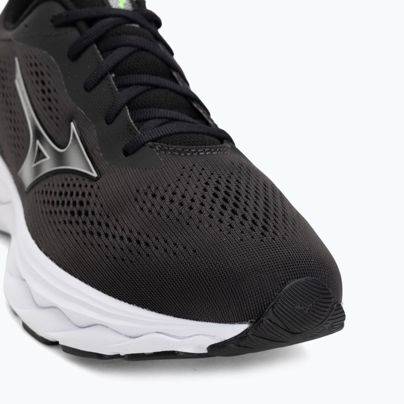 Scarpe da running uomo Mizuno Wave Serene 2 black/silver/glowing apple 7