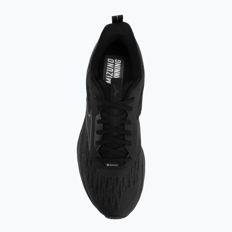 Scarpe da running uomo Mizuno Wave Rider GTX 3 black/black/black sand 5
