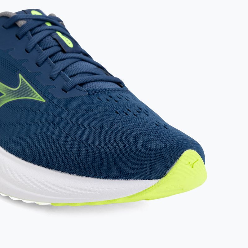 Scarpe da running uomo Mizuno Revolt 4 estate blue/lightning yellow 7