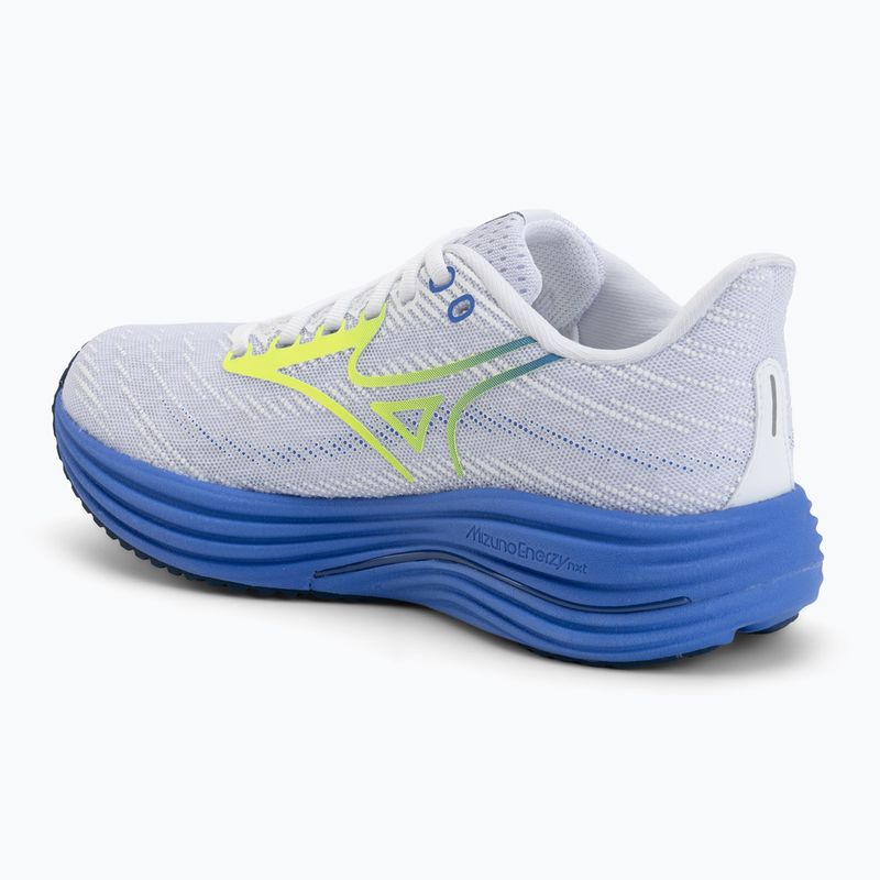 Scarpe da running donna Mizuno Wave Rider 29 white/lightning yellow/ultramarine 3