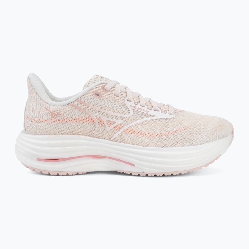 Scarpe da running donna Mizuno Wave Rider 29 petal pink/white/pinkesque 2