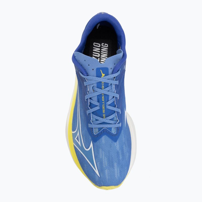 Scarpe da running donna Mizuno Wave Rebellion Flash 3 ultramarine/dazzling blue/fortune yellow 5